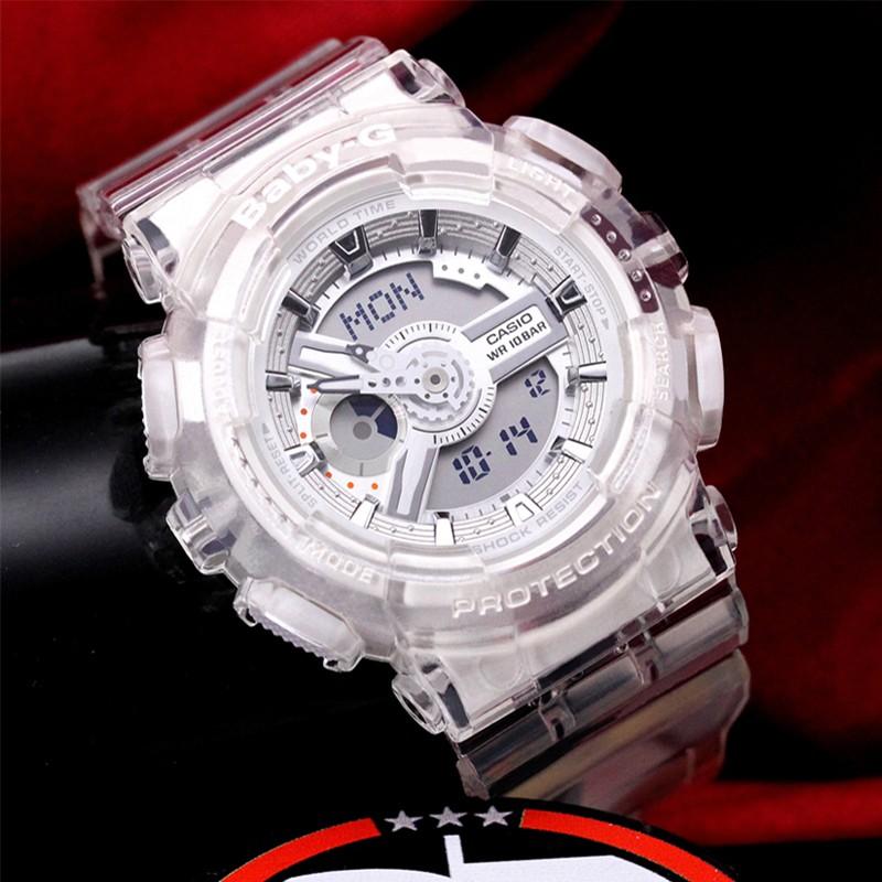 CASIO G-SHOCK BABY-G 200 55*51.2mm GA-110CR-7A+BA-110CR-7A