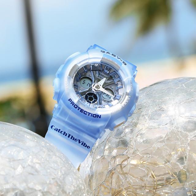 CASIO G-SHOCK BABY-G GA-110LS-1A+BA-130CV-2APR