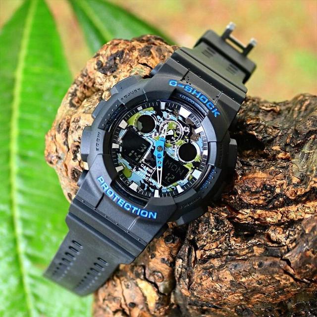 CASIO G-SHOCK COOL BLUE 55*51.2mm GA-100CB-1A