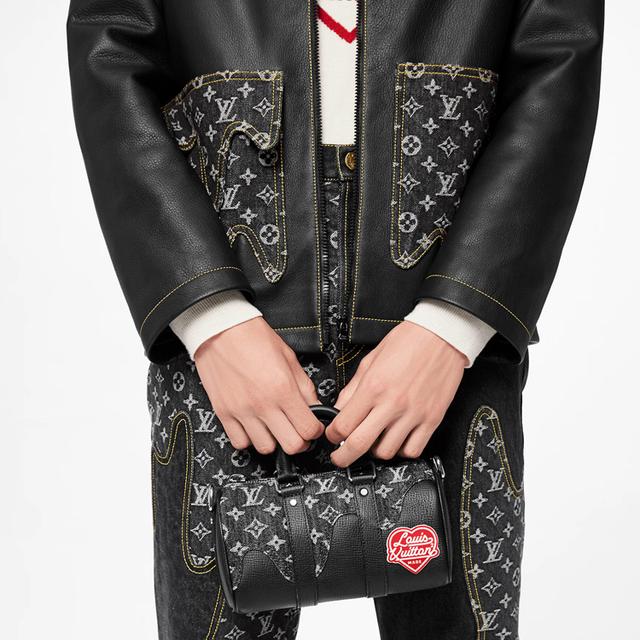 LOUIS VUITTON x NIGO keepall Taurillon