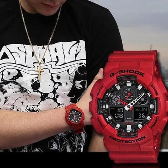 G-SHOCK 3D GA-100B-4ADR