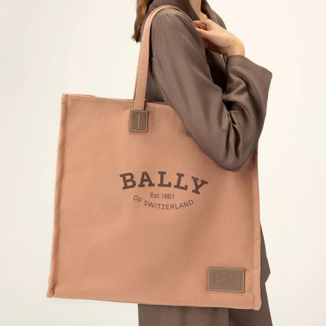 BALLY Crystalia Logo Tote