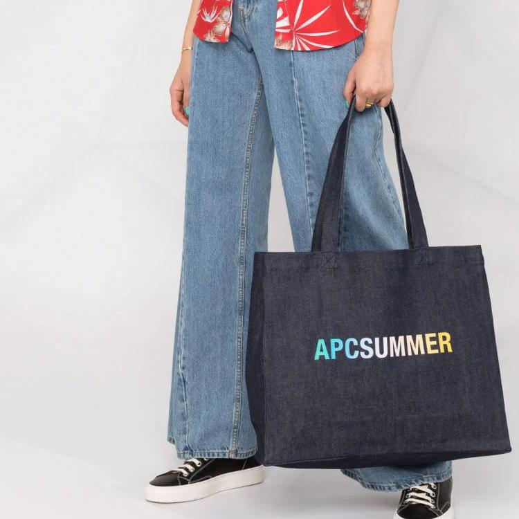 A.P.C LOGO Tote