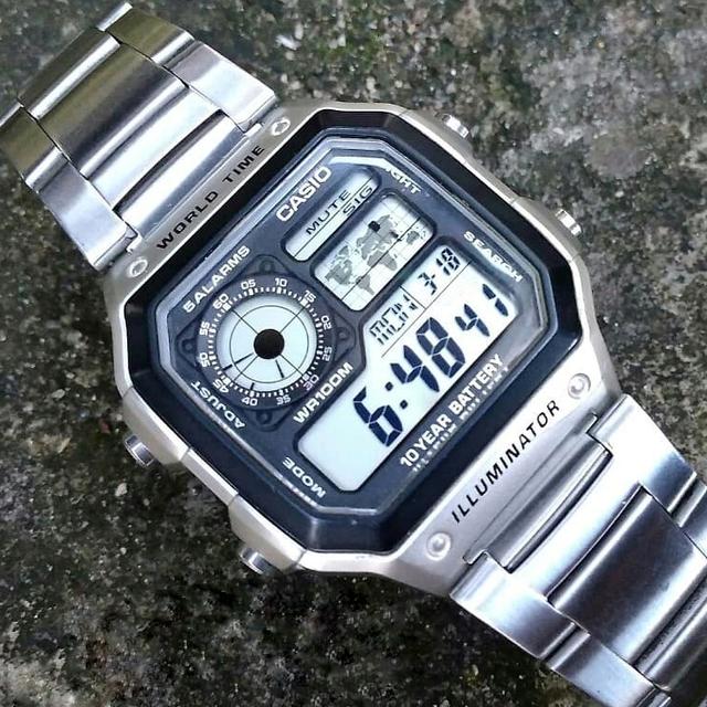 CASIO GENERAL AE-1200WHD-1A+ A158WA-1