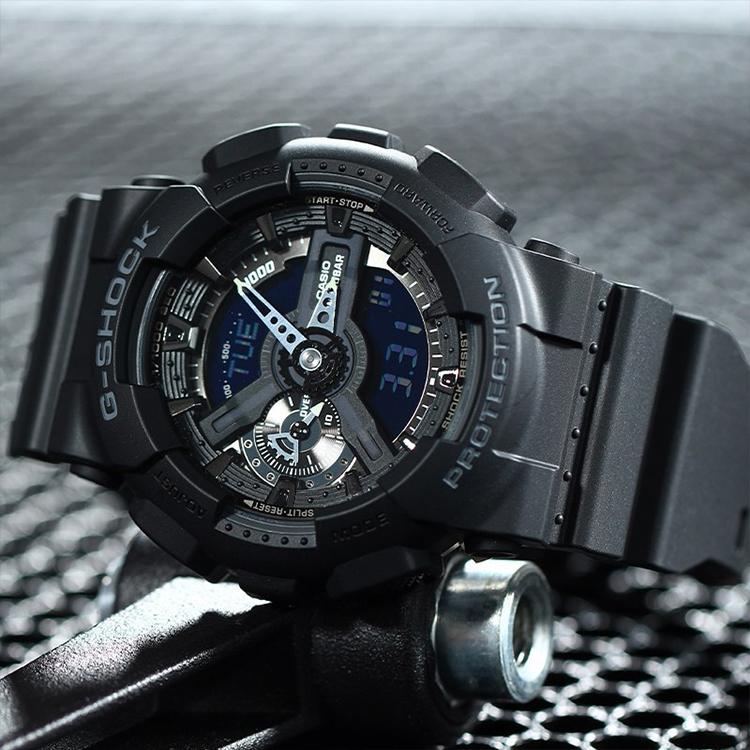 CASIO G-SHOCK BABY-G GA-110-1B+BA-110-7A1