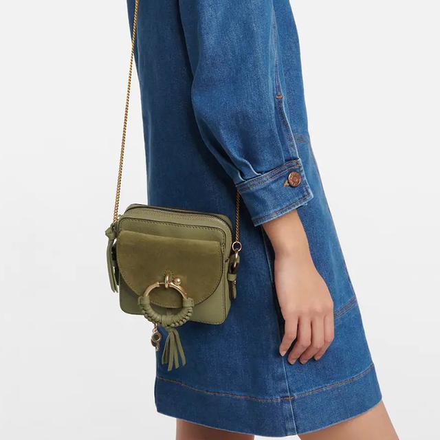 See By Chloe Joan Mini leather camera bag