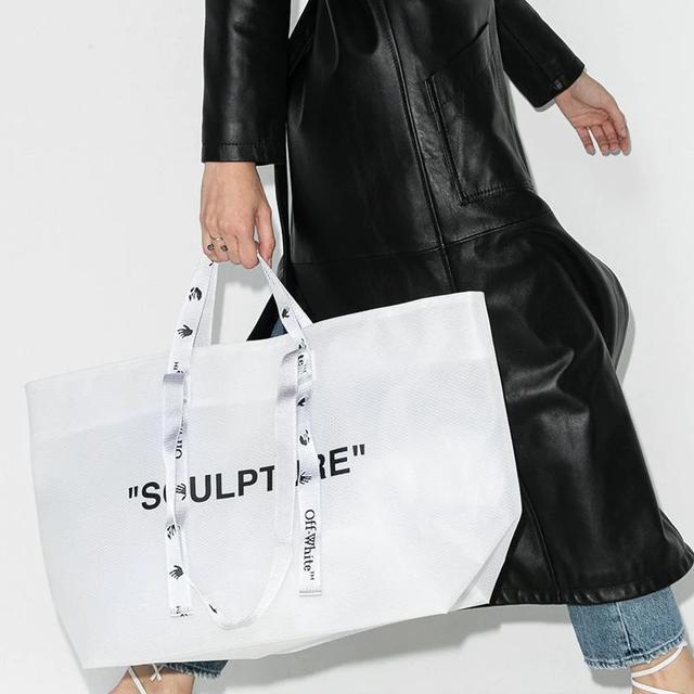 OFF-WHITE Commercial Logo PVC Tote