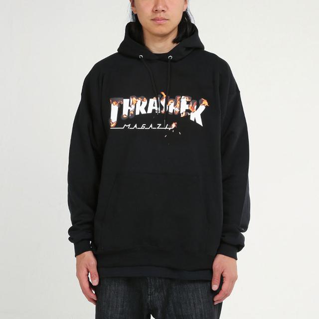 Thrasher Intro Burner Hoodie Logo