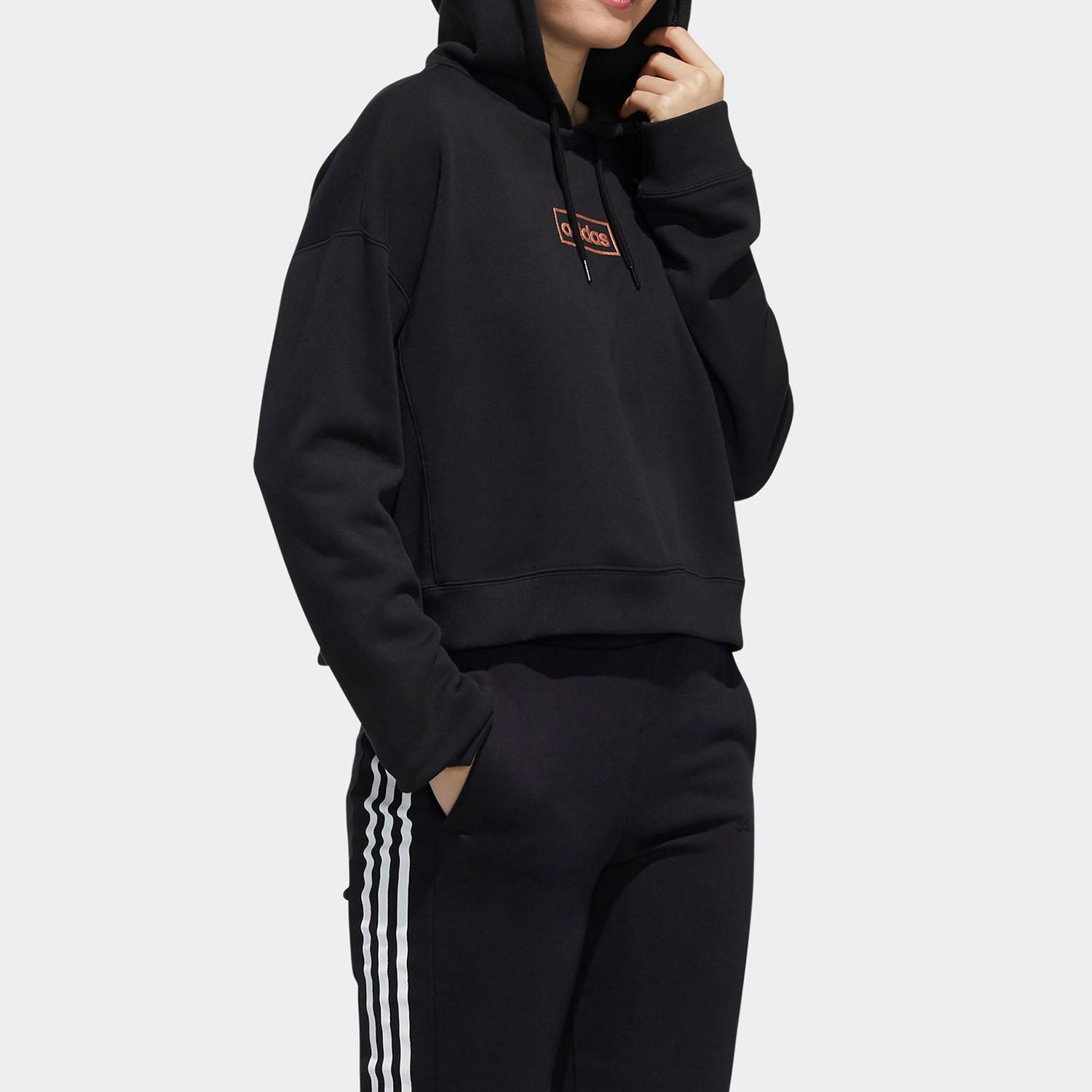 adidas neo W C+ Fleece Hdy