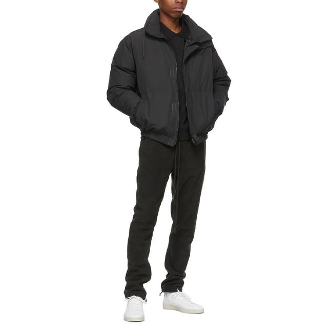 Fear of God Essentials FW20 Padded jacket Black Logo