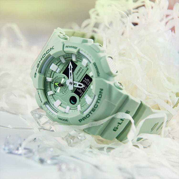 CASIO G-SHOCK GAX-100CSB-3A+GMA-S110MP-4A1PR