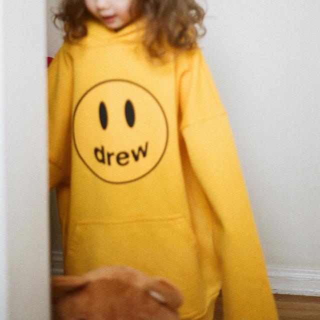 Drew House Mascot Hoodie Golden Yellow Logo