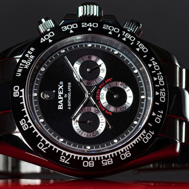 A BATHING APE Bape BAPE TYPE 4 BAPEX 42mm 1G30-182-049