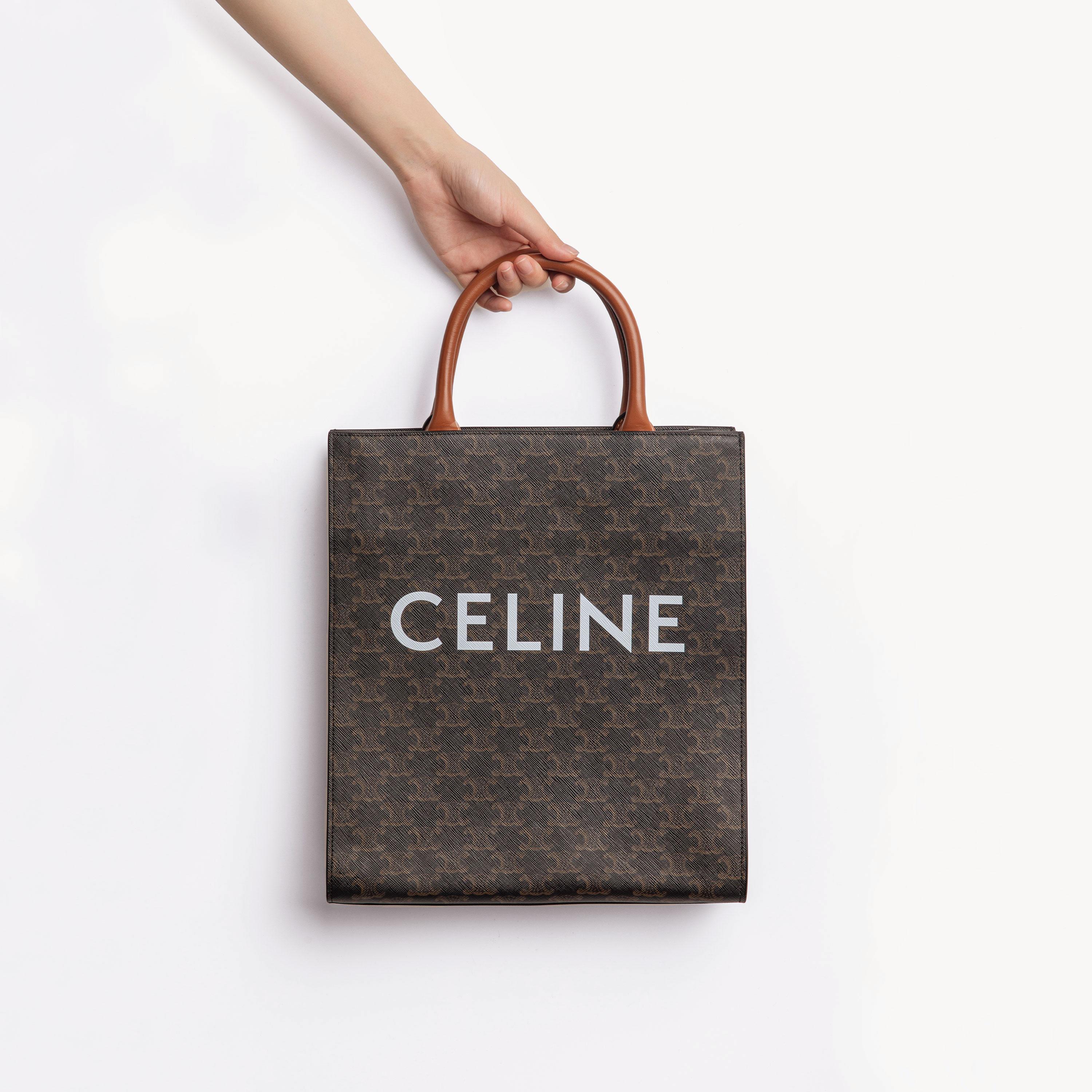 CELINE Cabas Triomphe Tote