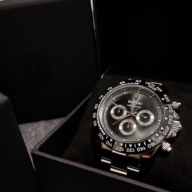 A BATHING APE Bape BAPE TYPE 4 BAPEX 42mm 1G30-182-049