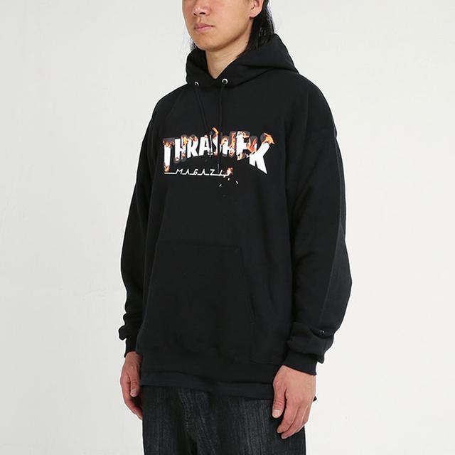 Thrasher Intro Burner Hoodie Logo