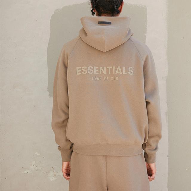 Fear of God Essentials FW21 Pullover Hoodie Harvest Logo