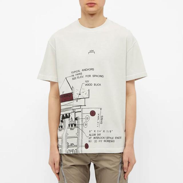 A-COLD-WALL* SS20 Blueprint Tee logoT