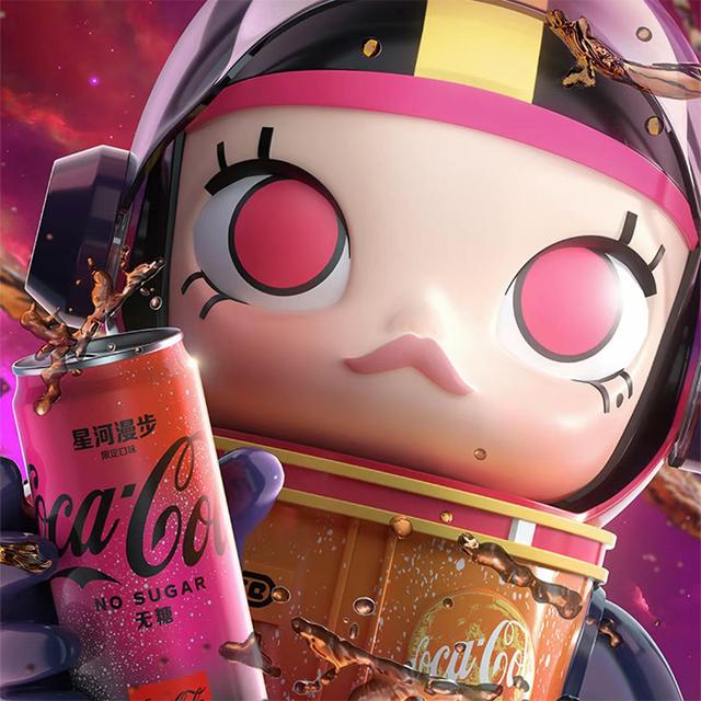 POP MART x Coca-Cola MOLLY MEGA space 29.5cm