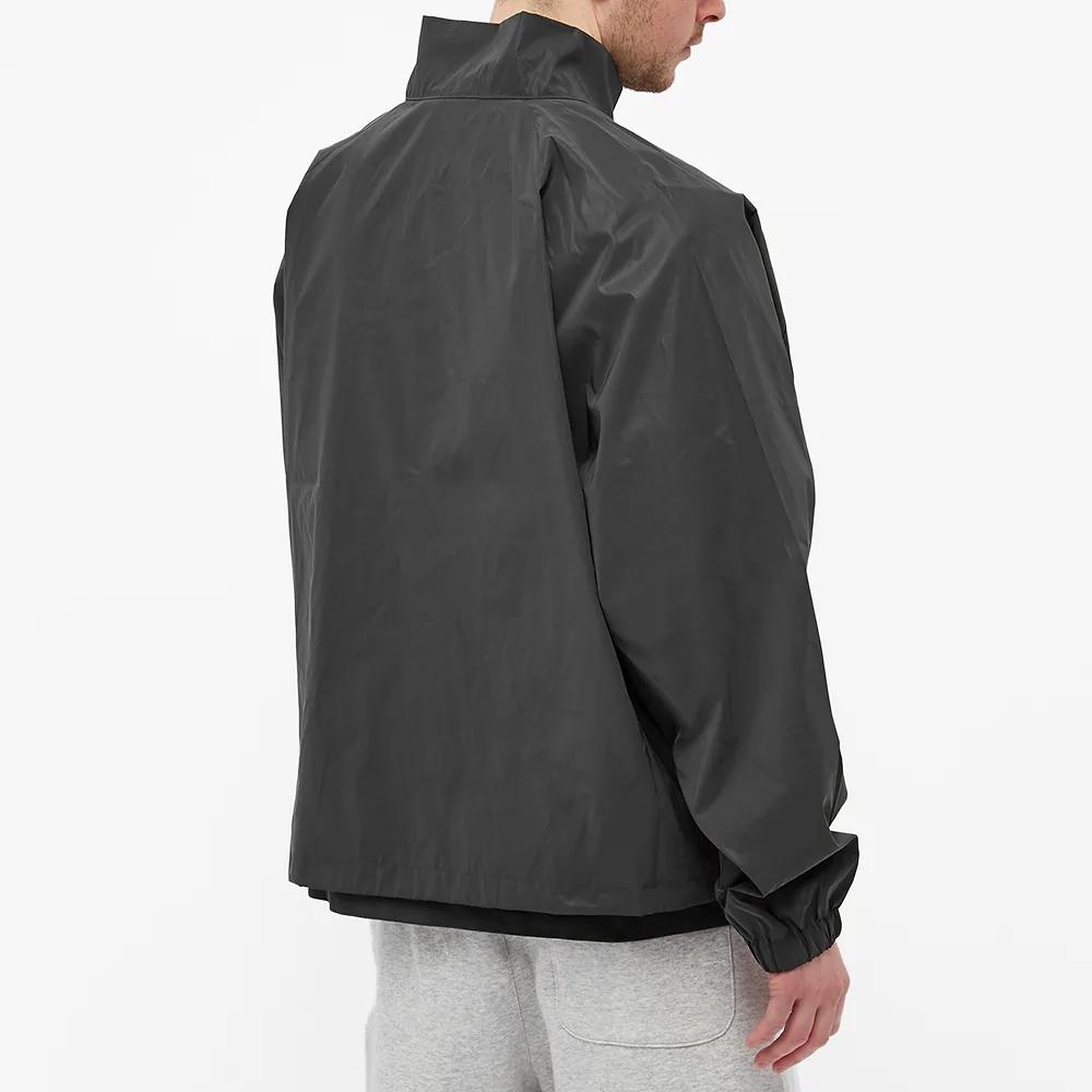 Fear of God Essentials FW21 Track Jacket Black Logo