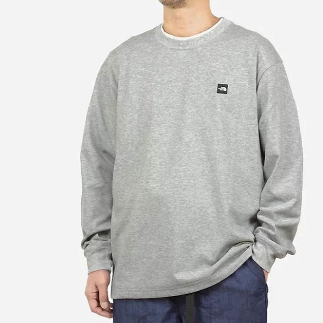 THE NORTH FACE SS22 LS Small Box Logo Tee LogoT