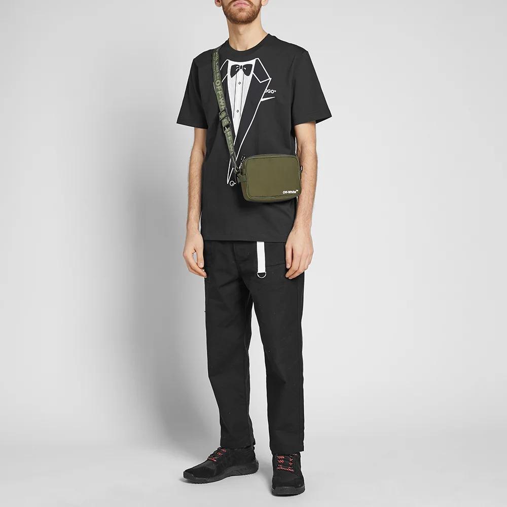 OFF-WHITE x Nike NRG A6 Tee Black logoT