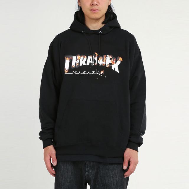 Thrasher Intro Burner Hoodie Logo