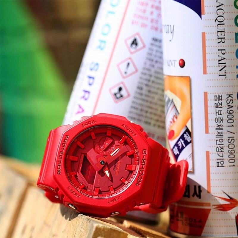 G-SHOCK GA-2100-4APR-person