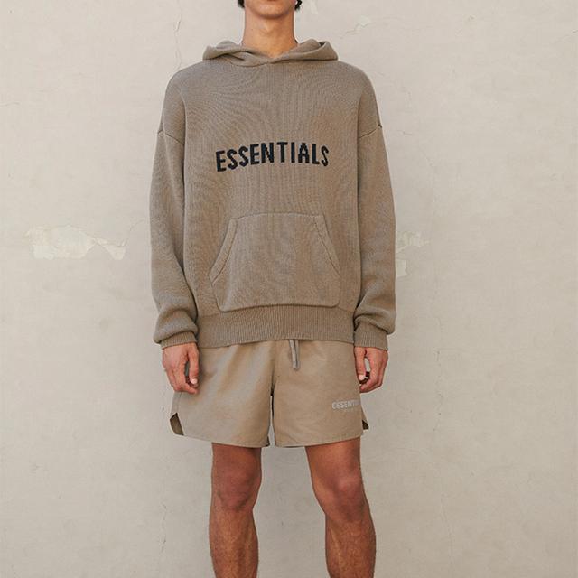 Fear of God Essentials FW21 Knit Pullover Harvest Logo