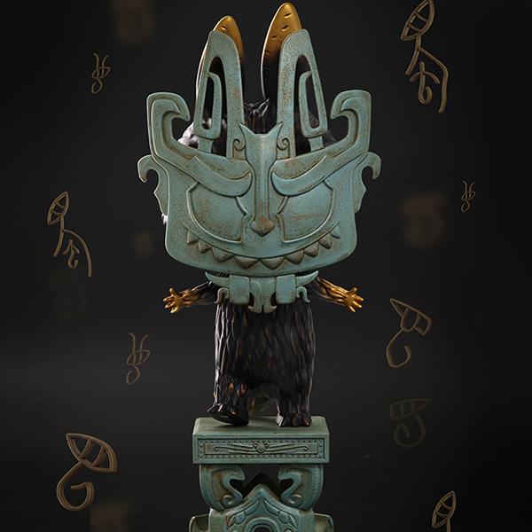 POP MART x SANXINGDUI MUSEUM ZIMOMO ZIMOMO 25cm