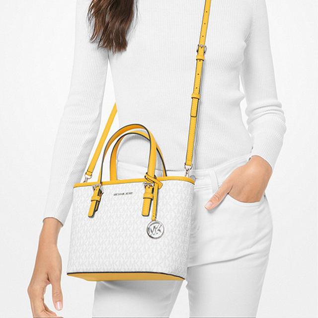 MICHAEL KORS MK Jet Set Logo Tote