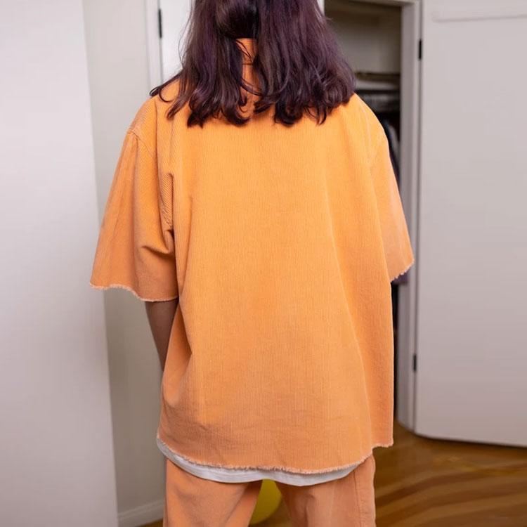 Drew House SS Corduroy Shirt Peach