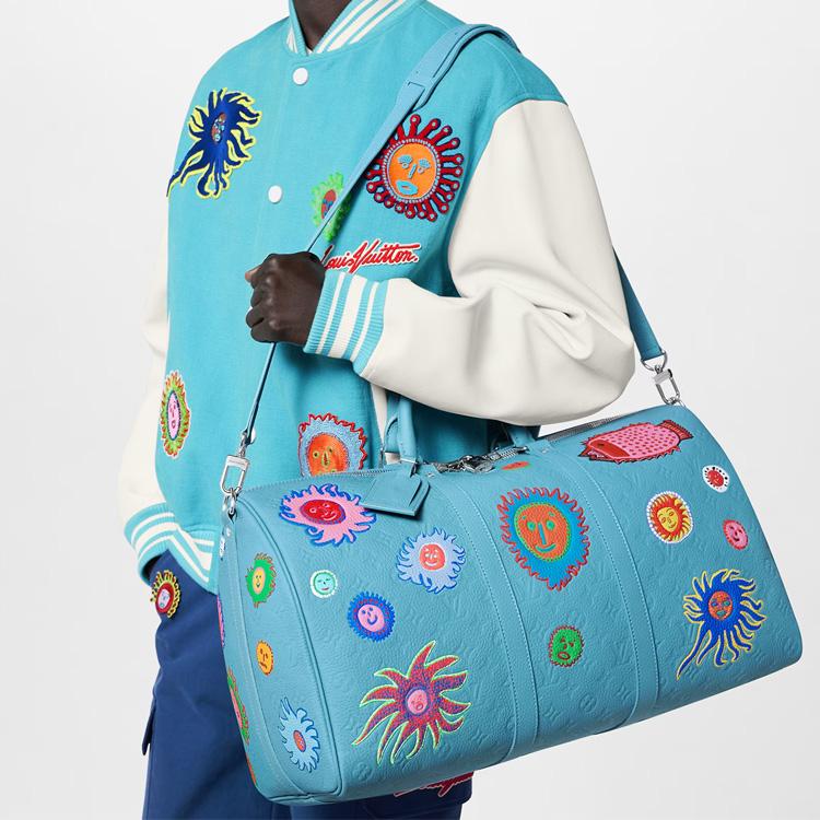 LOUIS VUITTON x Yayoi Kusama keepall 50