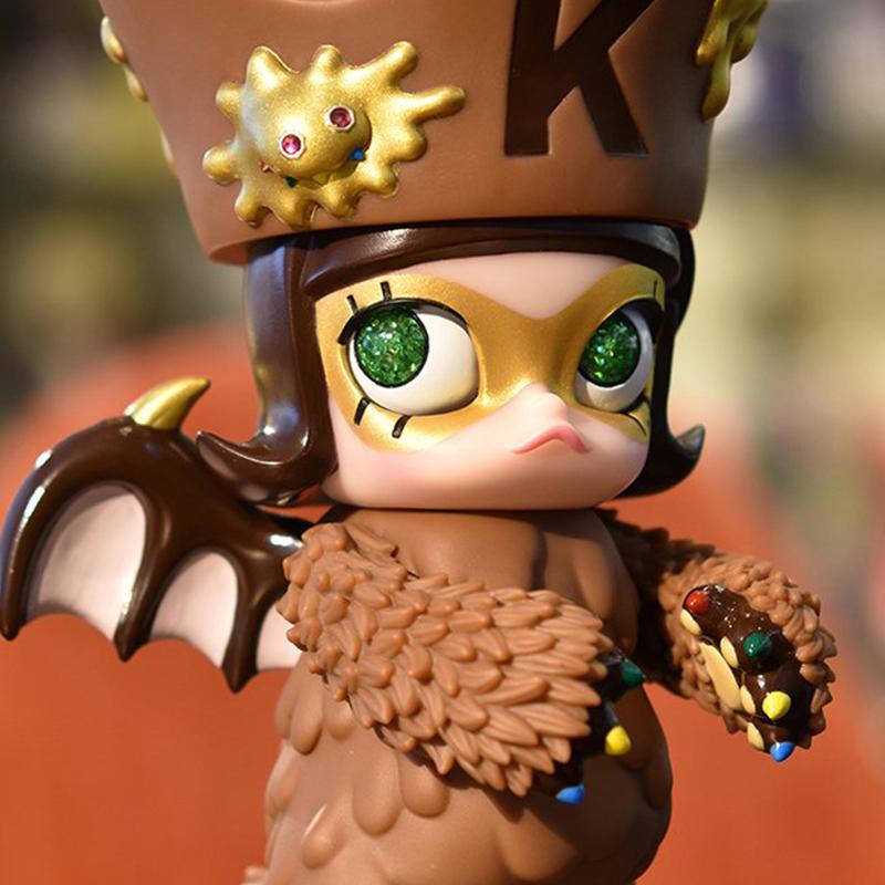 POP MART x INSTINCTOY Erosion MOLLY 6th colorprincess choco 24cm