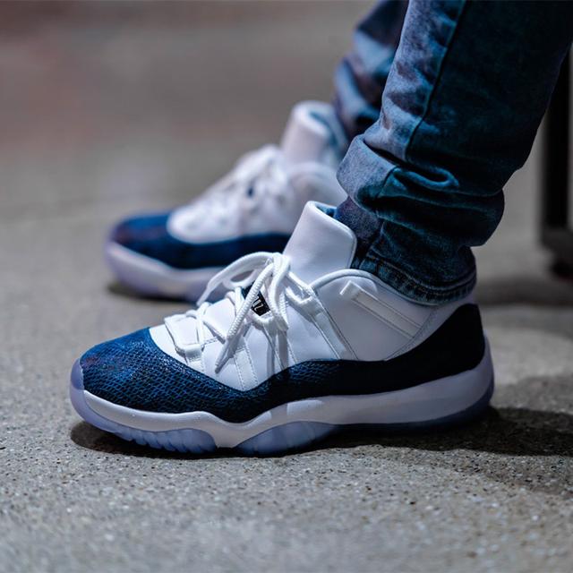 Jordan Air Jordan 11 navy snakeskin 2019