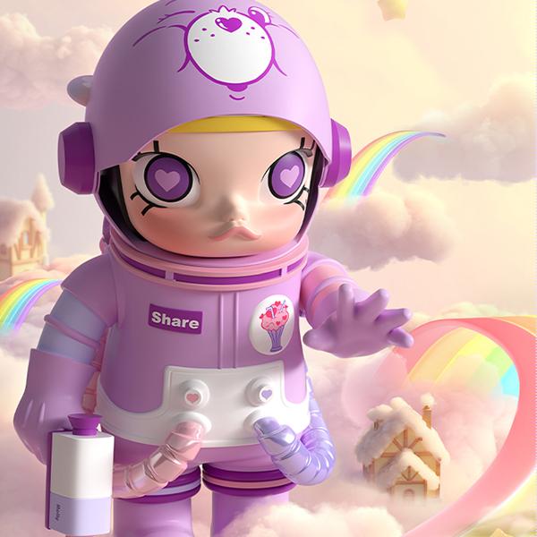 POP MART x Care Bears MEGA SPACE MOLLY 400100 29.5cm7.6cm