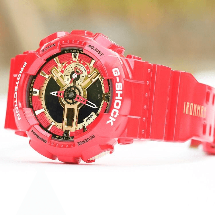 G-SHOCKX MARVEL GA-110IRONMAN-4PR