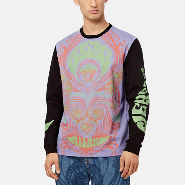 VERSACE SS22 Medusa Music LogoT