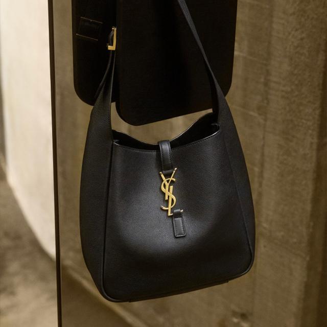 SAINT LAURENT YSL LE5A7 Logo Hobo