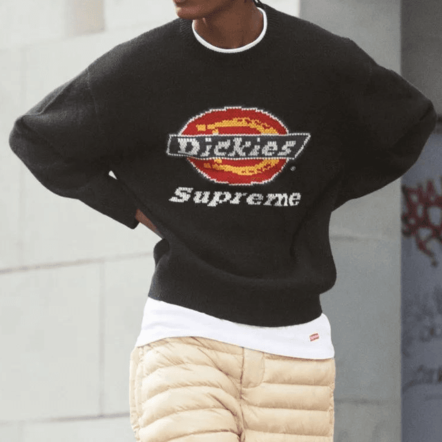 Supreme FW22 Week 9 x Dickies Sweater Logo