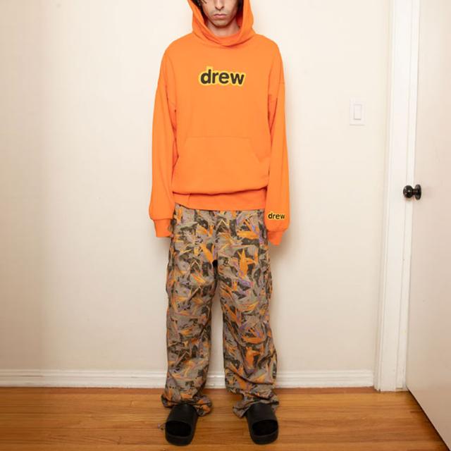 Drew House FW22 secret hoodie - secret Orange