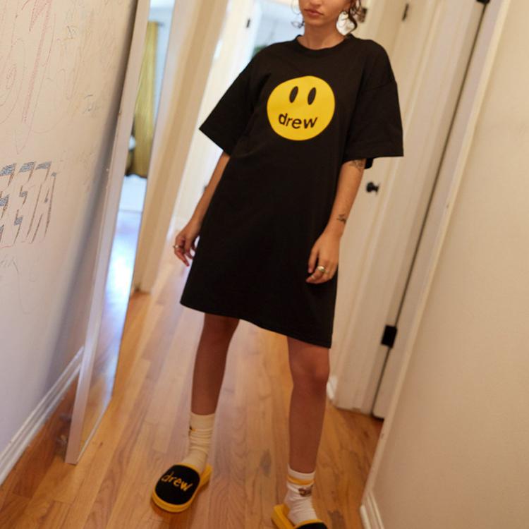 Drew House FW22 Mascot Tall Ss Tee-Mascot Black T