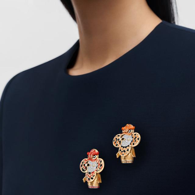 LOUIS VUITTON VIVIENNE ORANGE LION DANCE 18K