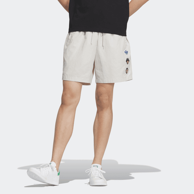 adidas originals x Monkey Kingdom Woven Shorts Logo