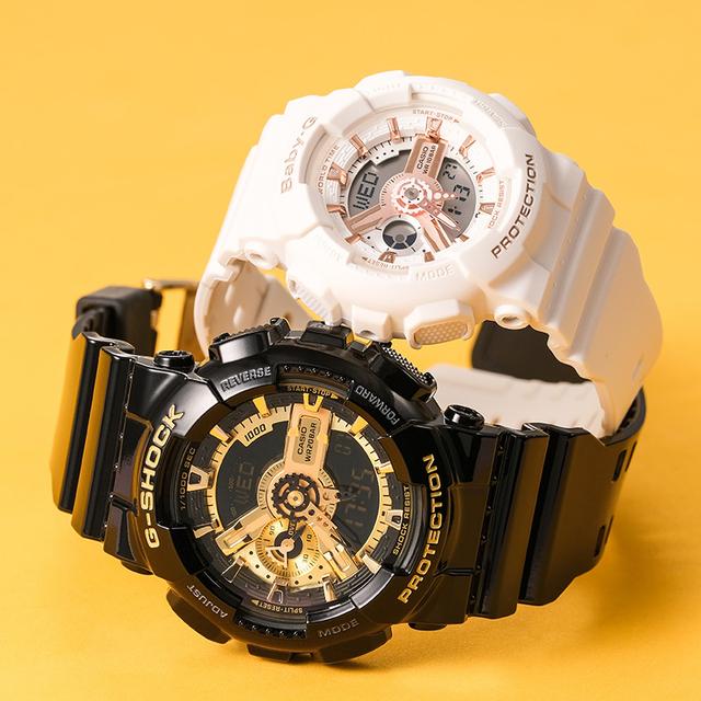 CASIO G-SHOCK x BBC ICECREAM BA-110RG-7APR+GA-110GB-1APR