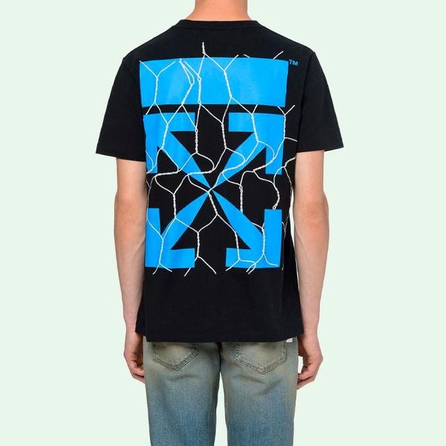 OFF-WHITE SS20 Green Fence Arrows T-Shirt T