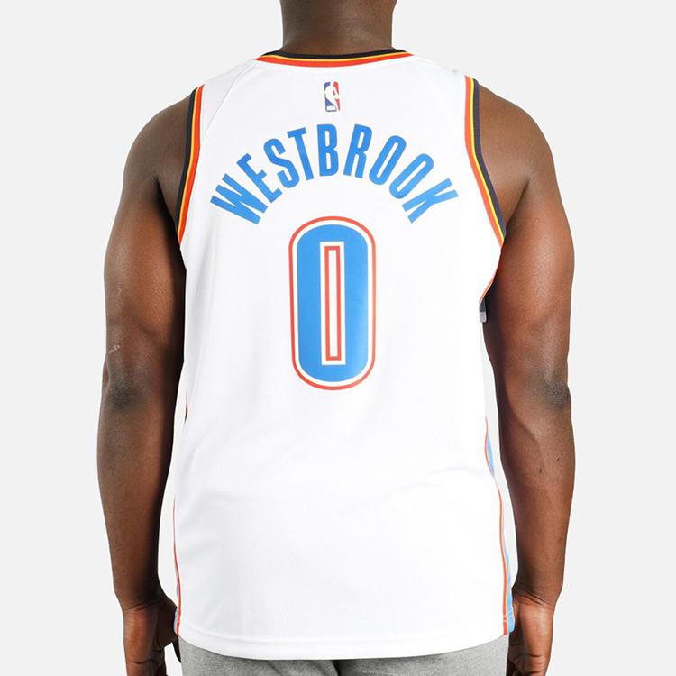 Nike NBA Russell Westbrook Association Edition Jersey 0 SW