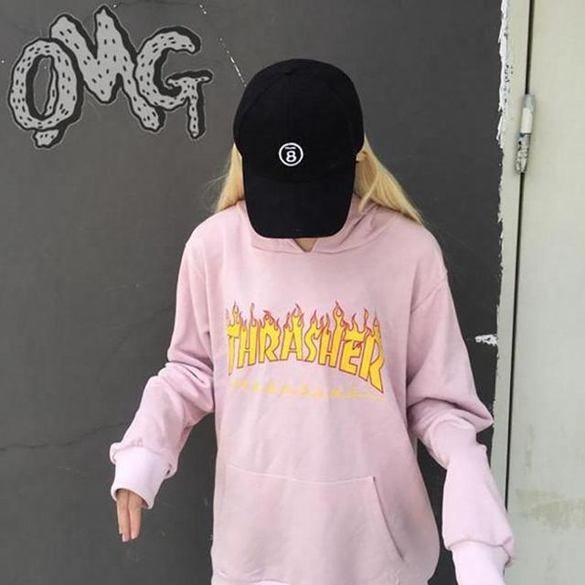 Thrasher Flame Hoodie