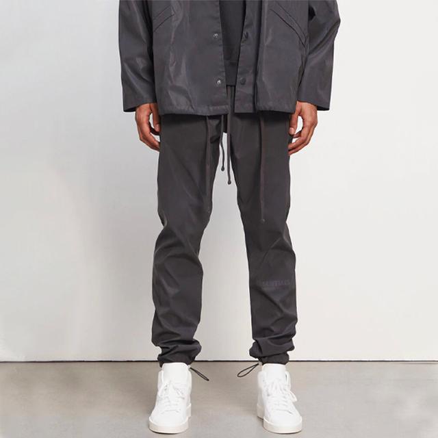 Fear of God Essentials FW20 Reflective Track pants Black