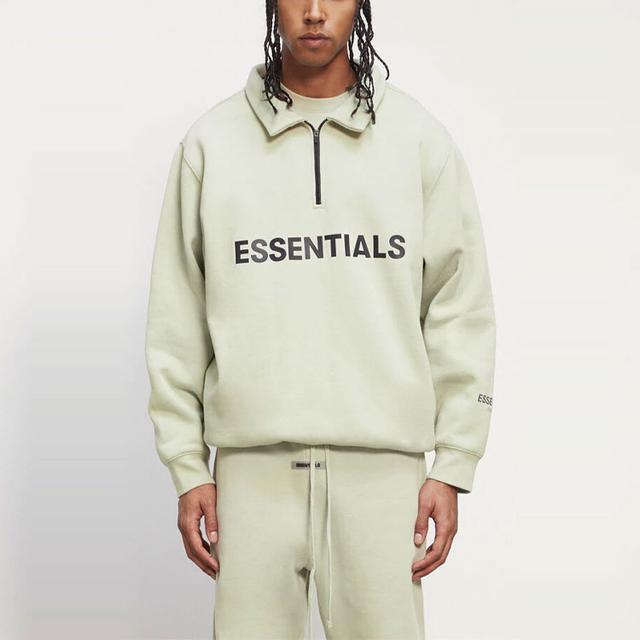 Fear of God Essentials FW20 Half Zip Pullover Sage